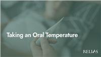 Taking an Oral Temperature