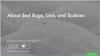 About Bed Bugs, Lice, and Scabies