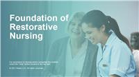 Foundation of Restorative Nursing
