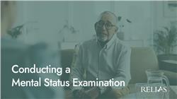 Conducting a Mental Status Examination
