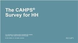 The Home Health CAHPS Survey