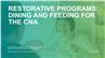 Restorative Programs: Dining and Feeding for the CNA
